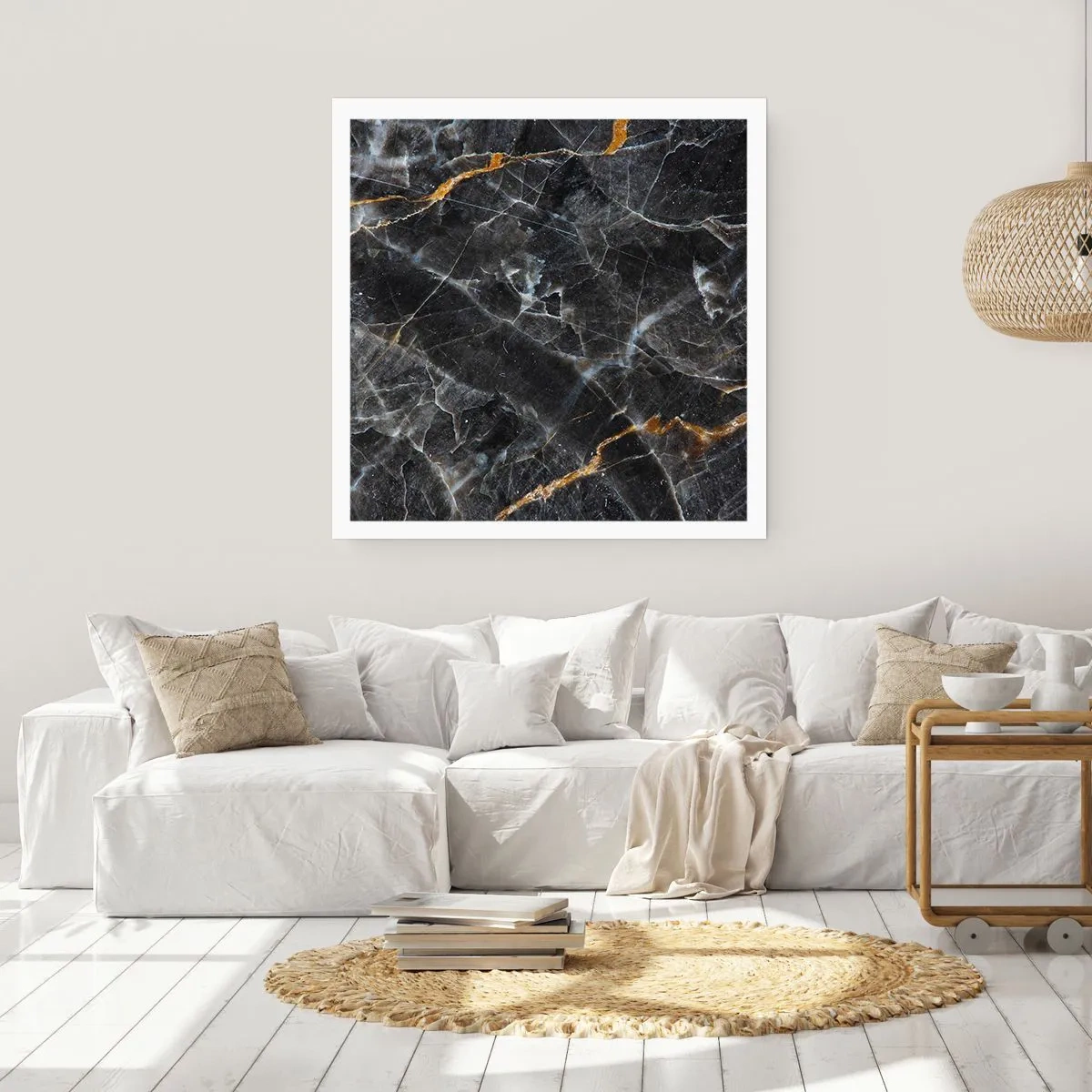 Póster - La vida interior de la piedra - 40x40 cm