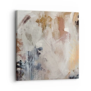 Cuadro sobre lienzo - Impresión de Imagen - Abstracción brumosa - 30x30 cm