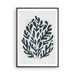 Póster en marco negro - Formas de la naturaleza - 70x100 cm