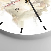 Esfera sin numeración, con rayas