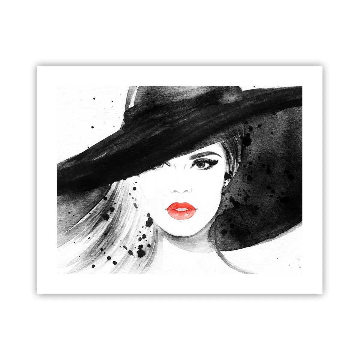 Póster - Dama de negro - 50x40 cm