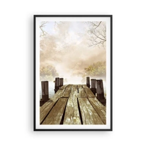 Póster en marco negro - La leve tristeza del otoño - 61x91 cm
