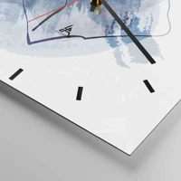 Esfera sin numeración, con rayas