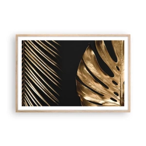 Póster en marco roble claro - Diferente, e igualmente valioso - 91x61 cm