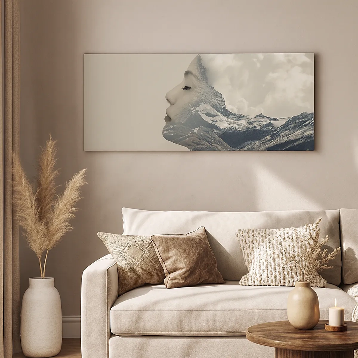 Cuadro sobre lienzo - Impresión de Imagen - La belleza de los elementos - 30x30 cm