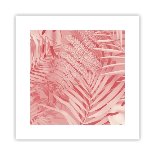 Póster - Concepto rosa - 30x30 cm