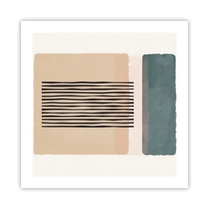 Póster - Todo en orden - 50x50 cm