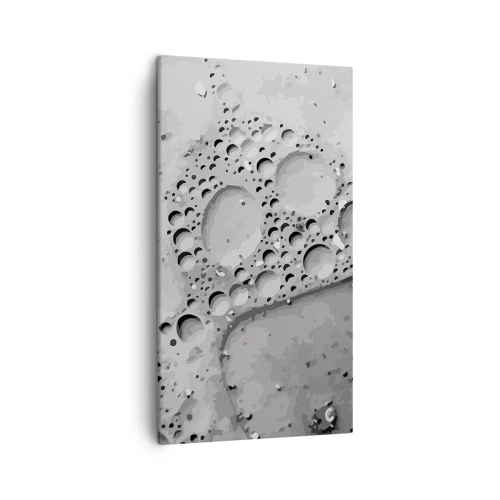 Cuadro sobre lienzo - Impresión de Imagen - Rastro espumoso - 45x80 cm