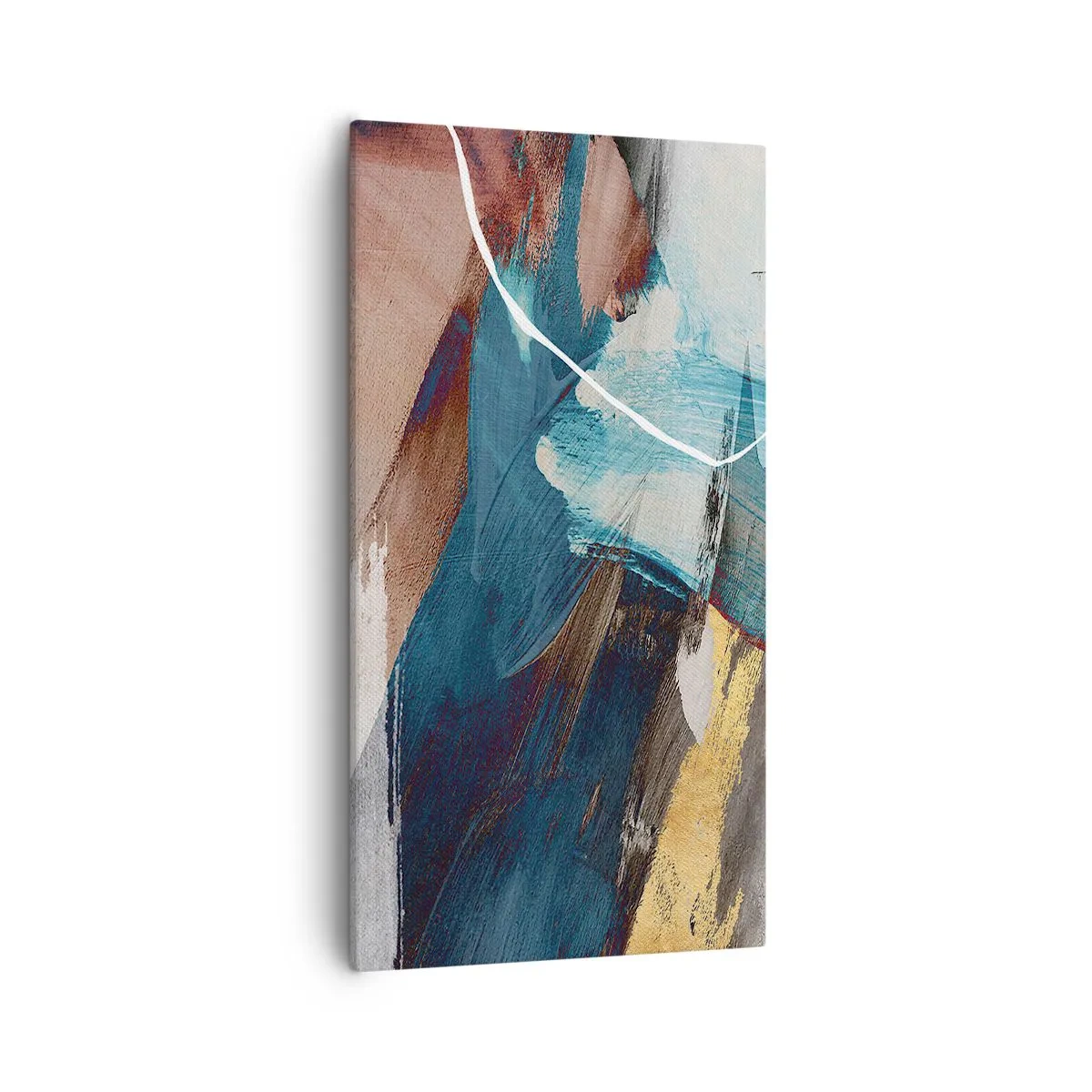 Cuadro sobre lienzo - Impresión de Imagen - Con estilo y energía - 55x100 cm