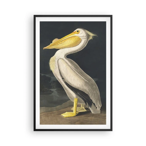 Póster en marco negro - Con orgullo - 61x91 cm