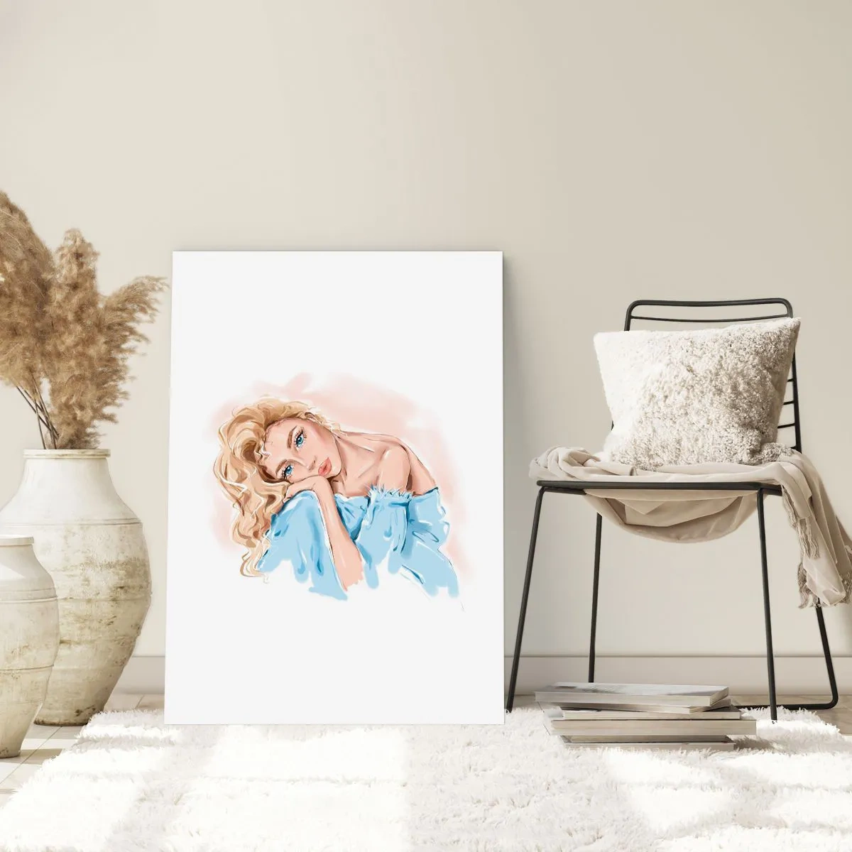 Póster - Soñar en azul - 70x100 cm