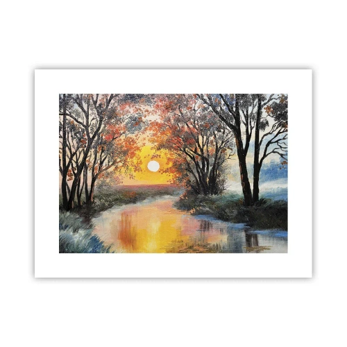 Póster - Ambiente otoñal - 40x30 cm