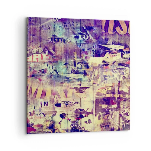 Cuadro sobre lienzo - Impresión de Imagen - Y eso es todo lo que quedará - 60x60 cm