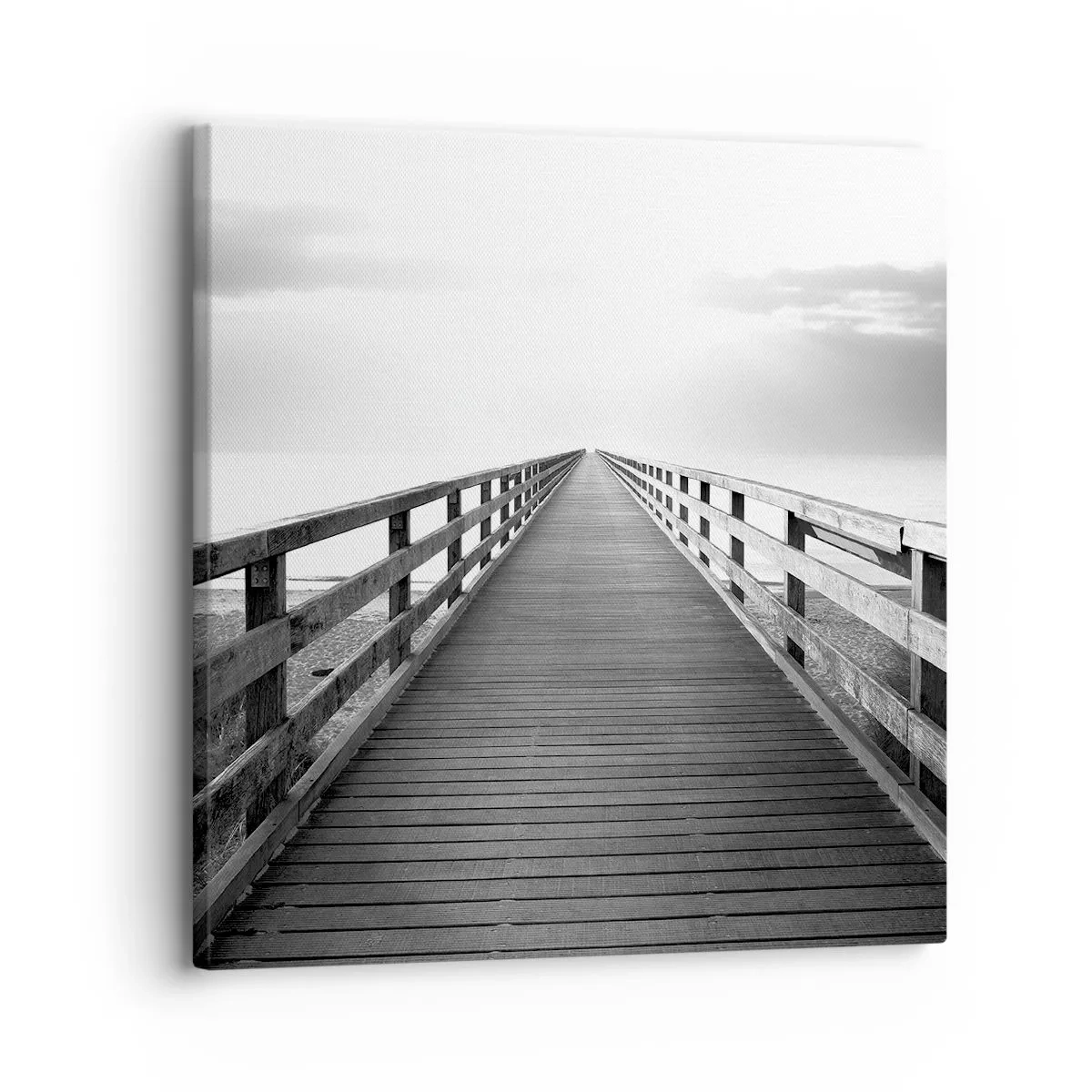 Cuadro sobre lienzo - Impresión de Imagen - En la distancia... - 30x30 cm