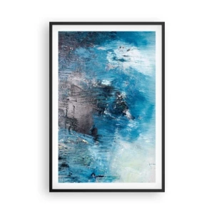 Póster en marco negro - Rapsodia celeste - 61x91 cm