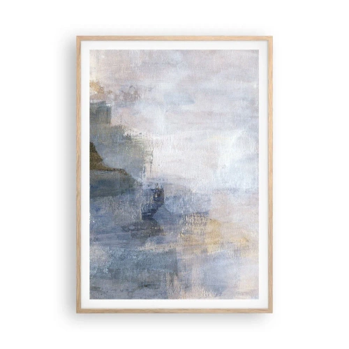 Póster en marco roble claro - Tonos de color - 70x100 cm
