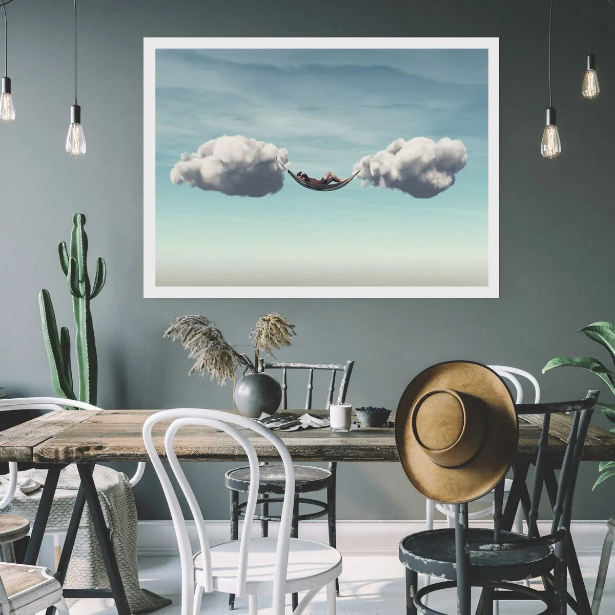 Póster - La felicidad del momento - 40x30 cm