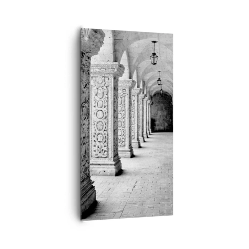 Cuadro sobre lienzo - Impresión de Imagen - ¿Y adónde nos llevará...? - 65x120 cm