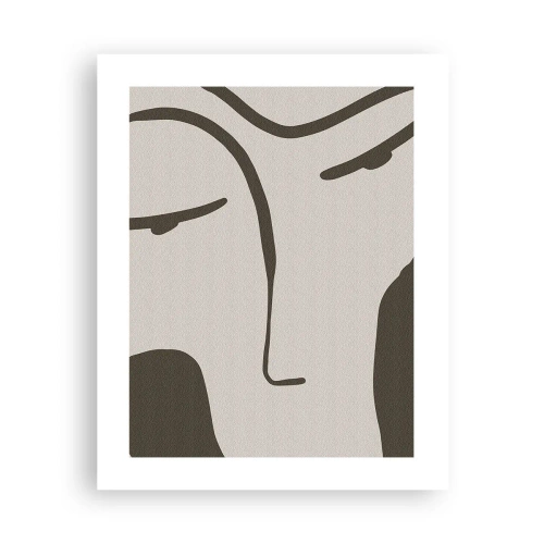 Póster - Como salido de un cuadro de Modigliani - 40x50 cm