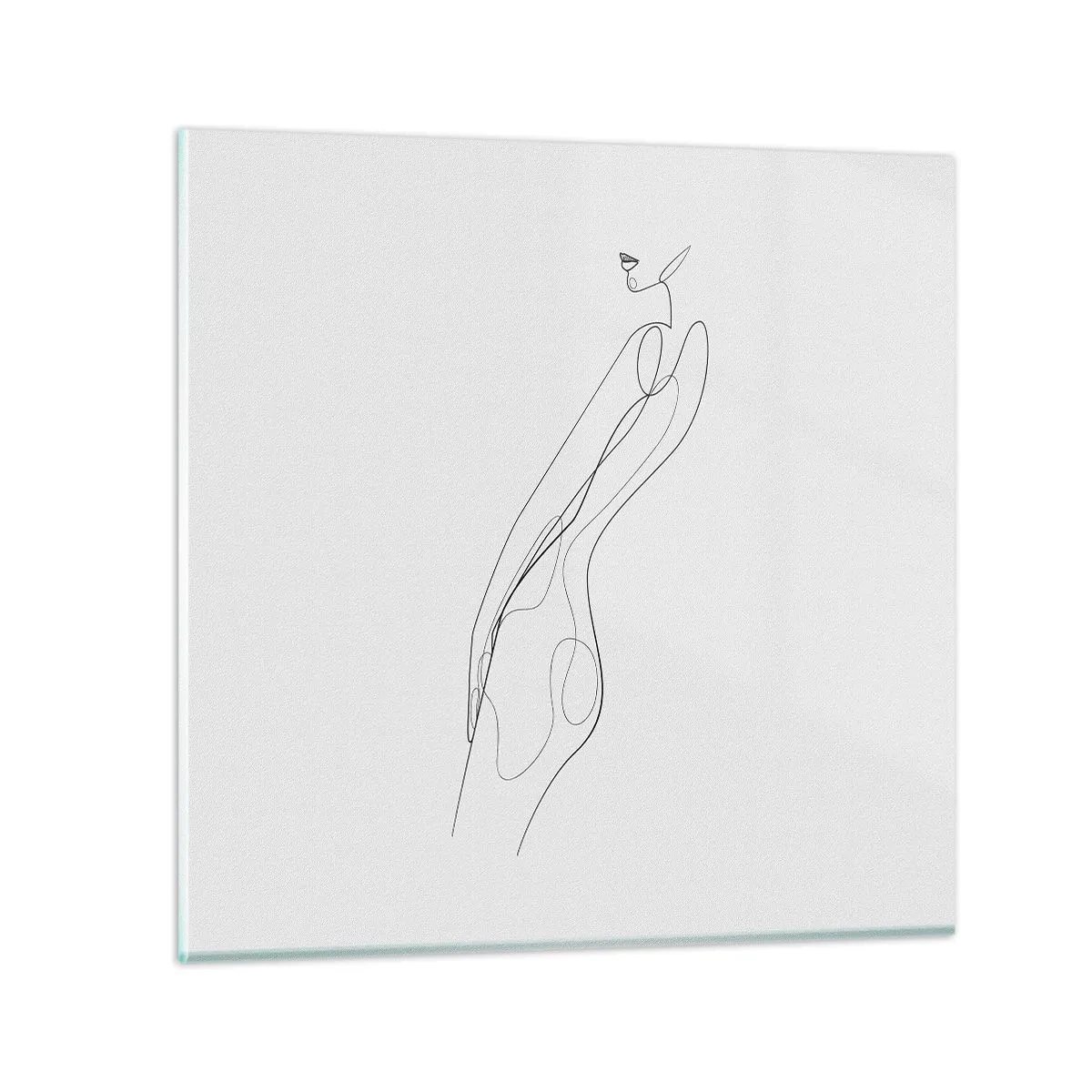 Cuadro sobre vidrio - Impresiones sobre Vidrio - Apenas una promesa - 50x50 cm