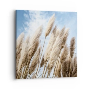 Cuadro sobre lienzo - Impresión de Imagen - Una caricia soleada y ventosa - 30x30 cm