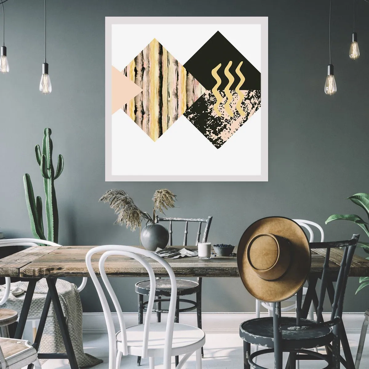 Póster - No es tan sencillo - 40x40 cm