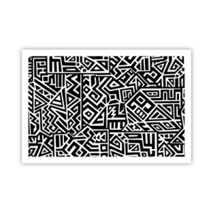 Póster - Composición precolombina - 91x61 cm