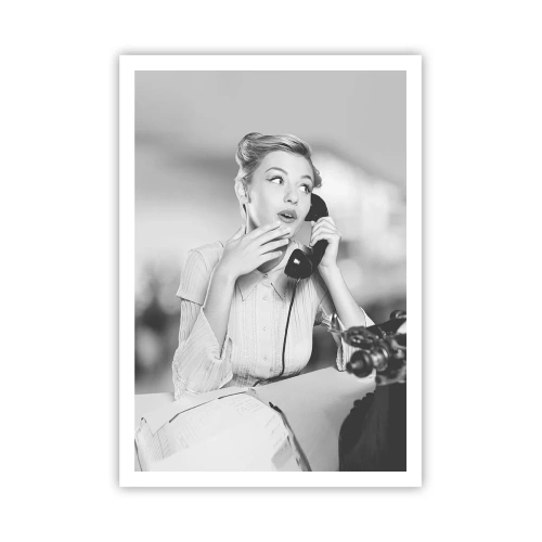 Póster - ¿Diga?, estamos en los años 50. - 70x100 cm