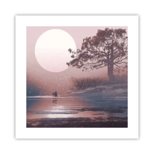 Póster - Rarezas nocturnas - 40x40 cm