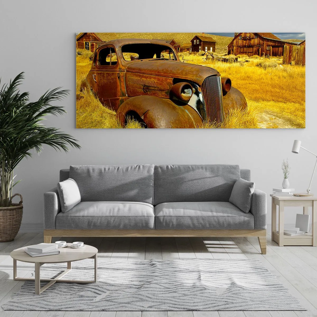 Cuadro sobre vidrio - Impresiones sobre Vidrio - Un merecido descanso - 100x40 cm