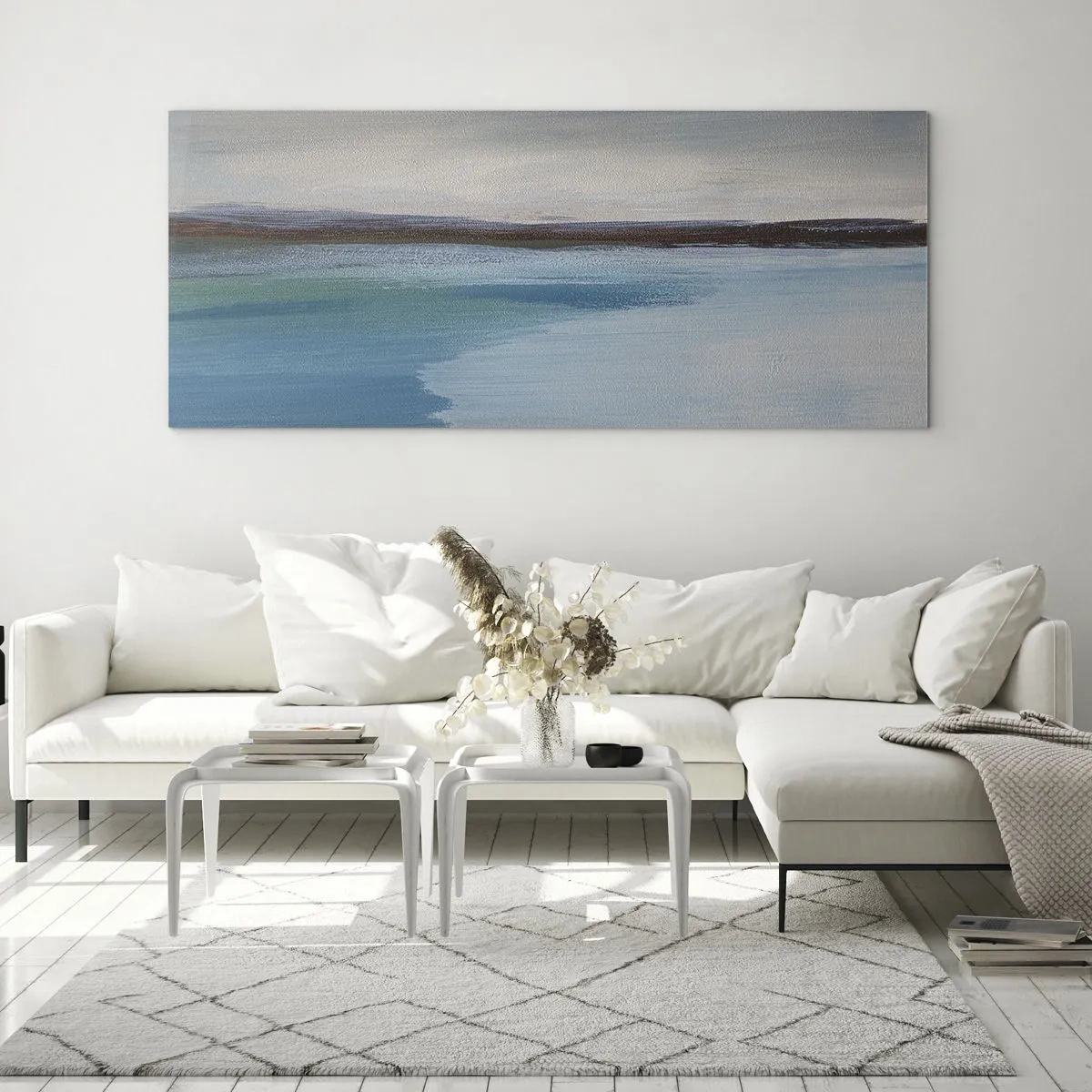 Cuadro sobre vidrio - Impresiones sobre Vidrio - Paisaje horizontal - 100x40 cm