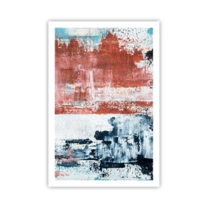 Póster - Mitad abstracción, mitad abstracción - 61x91 cm