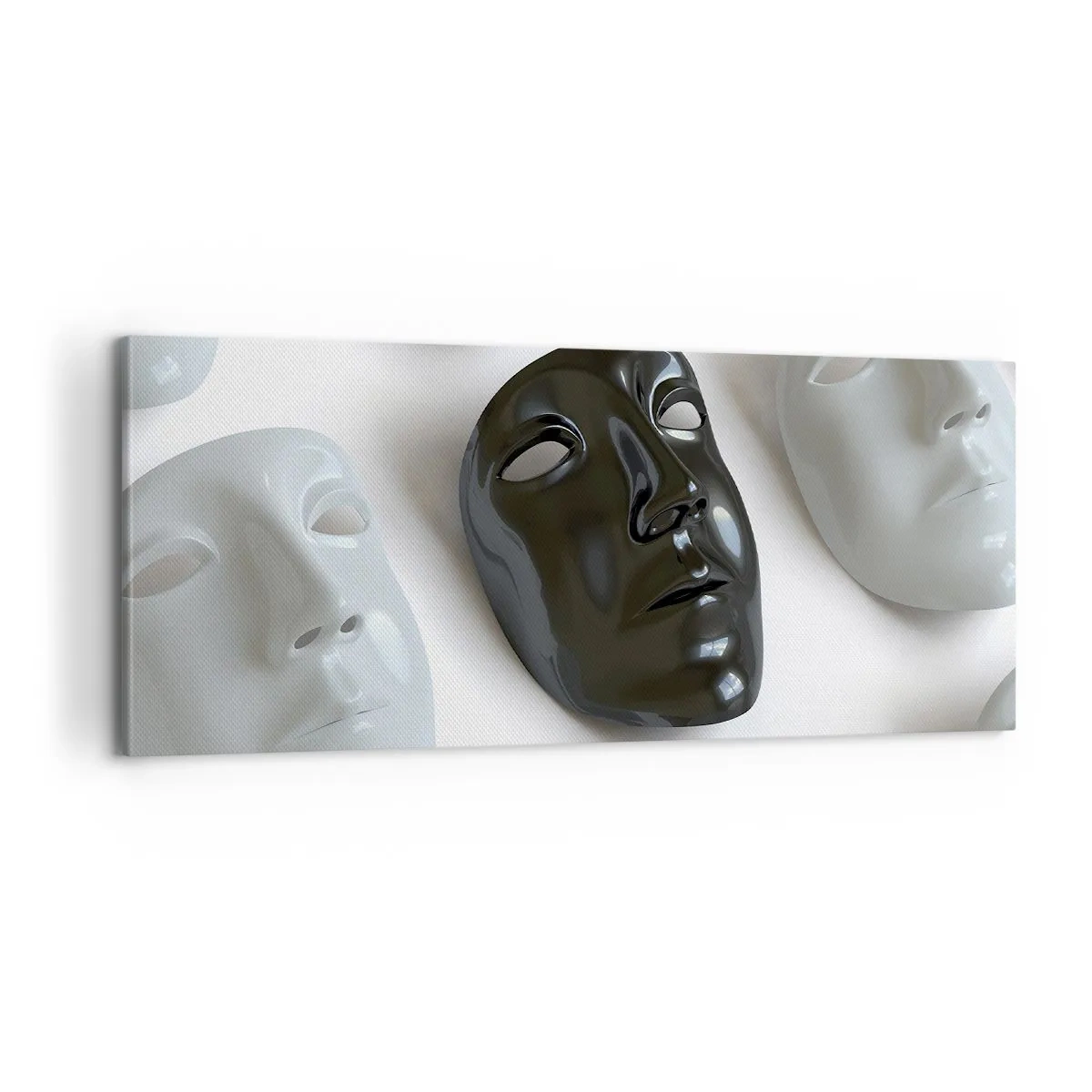 Cuadro sobre lienzo - Impresión de Imagen - ¿Cómo destacar? - 100x40 cm