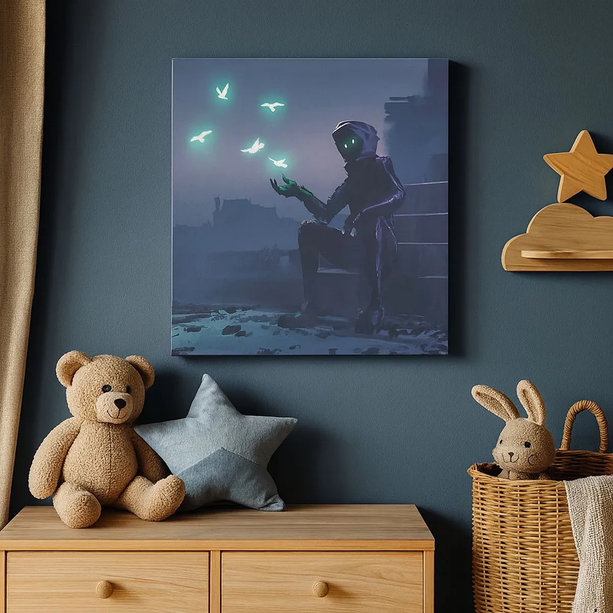 Cuadro sobre lienzo - Impresión de Imagen - La vida volverá - 30x30 cm