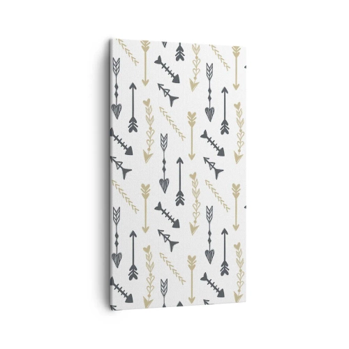 Cuadro sobre lienzo - Impresión de Imagen - El sueño de un arquero - 45x80 cm