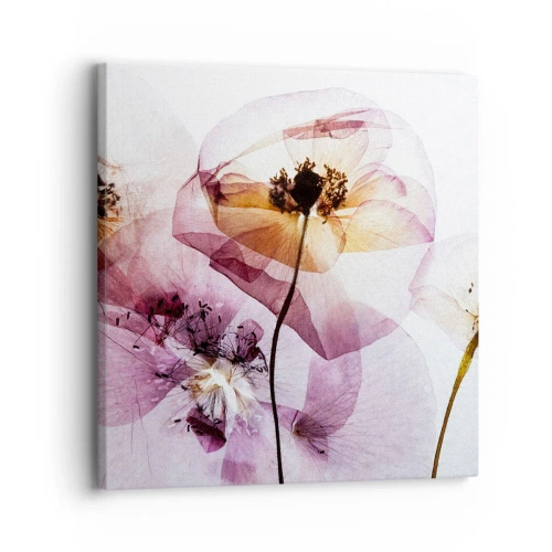Cuadro sobre lienzo - Impresión de Imagen - Cuerpo de flor - 30x30 cm