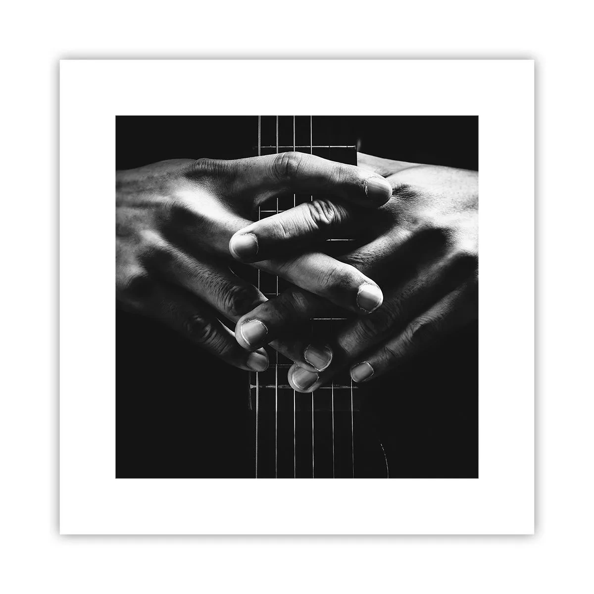 Póster - La oración del artista - 30x30 cm