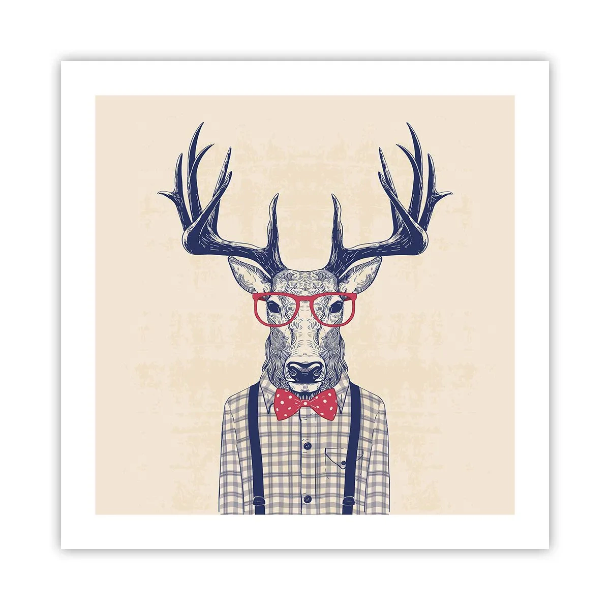 Póster - Una extravagancia lúdica - 50x50 cm