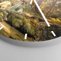 Esfera sin numeración, con rayas