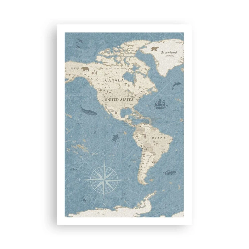 Póster - Un mundo al alcance de la mano - 61x91 cm