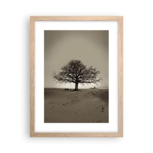 Póster en marco roble claro - De aquí a la eternidad - 30x40 cm
