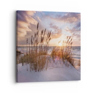 Cuadro sobre lienzo - Impresión de Imagen - Adiós al sol y al viento - 30x30 cm
