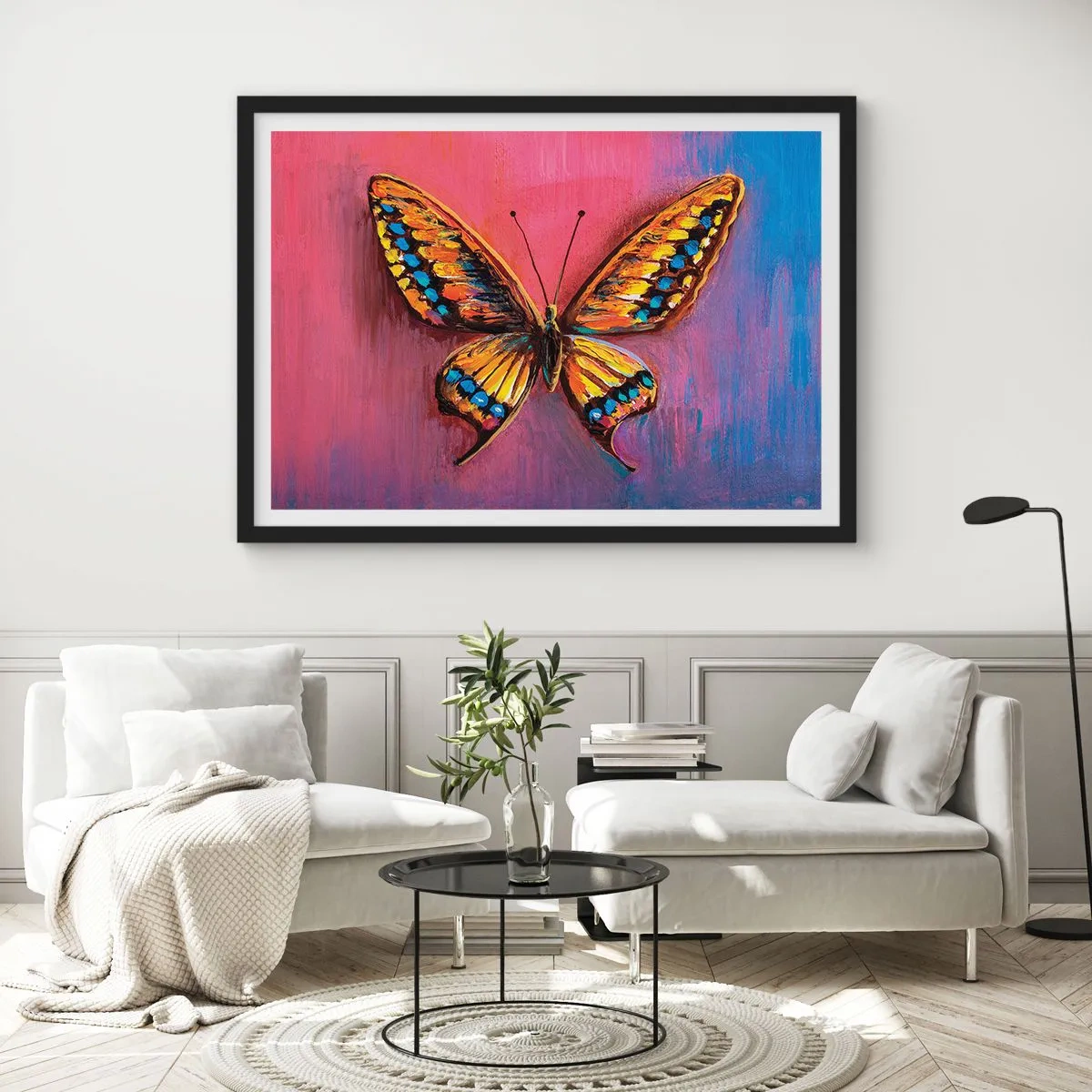 Póster en marco negro - Una joya de la naturaleza - 91x61 cm