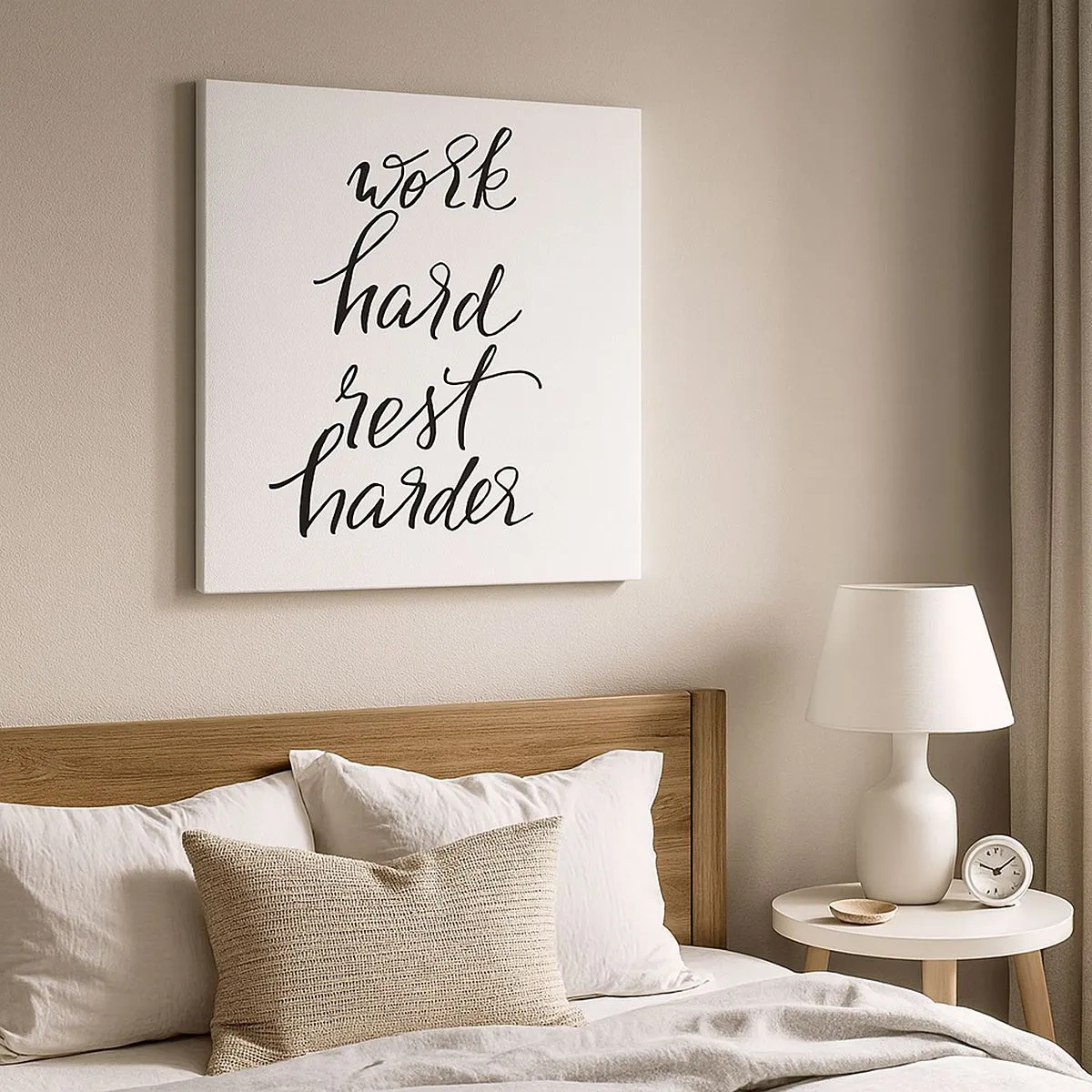 Cuadro sobre lienzo - Impresión de Imagen - Balance de vida - 30x30 cm