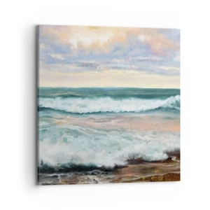 Cuadro sobre lienzo - Impresión de Imagen - Aquí suavizarás tu alma - 70x70 cm