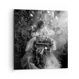 Cuadro sobre lienzo - Impresión de Imagen - La madre misma - La naturaleza - 70x70 cm