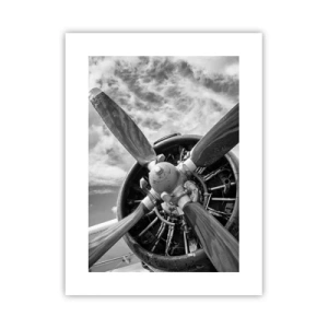 Póster - Conquistador de los cielos - 30x40 cm