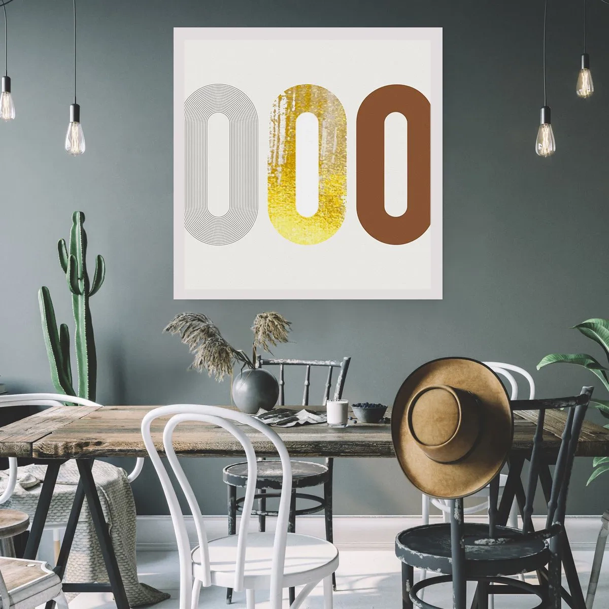 Póster - ¡Ooo! - 50x50 cm