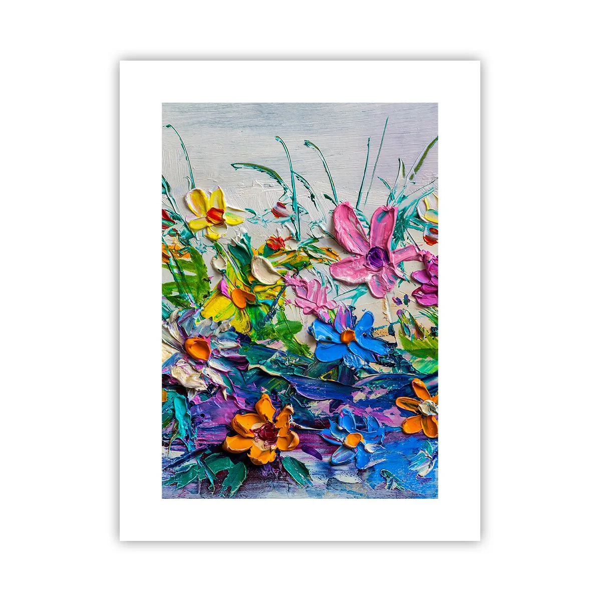 Póster - La energía de las flores - 30x40 cm