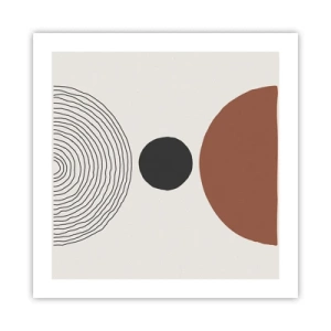 Póster - En el centro de la atención - 50x50 cm